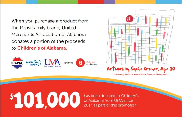 UMA and Children’s of Alabama® Children's $101,000